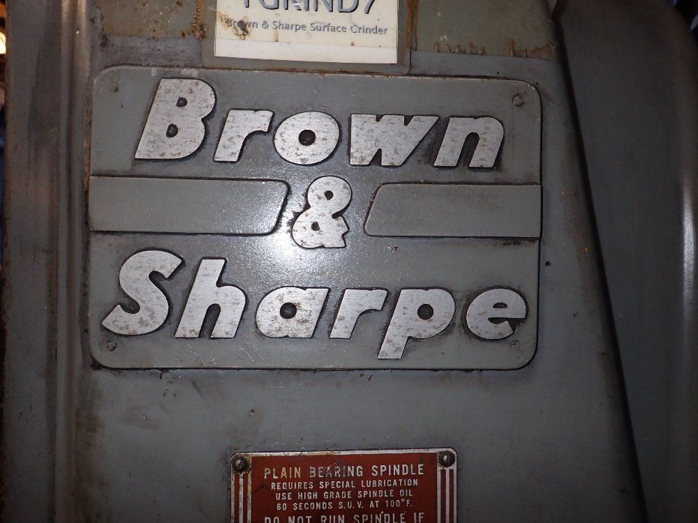 Brown & Sharpe 18x6 Surface Grinder