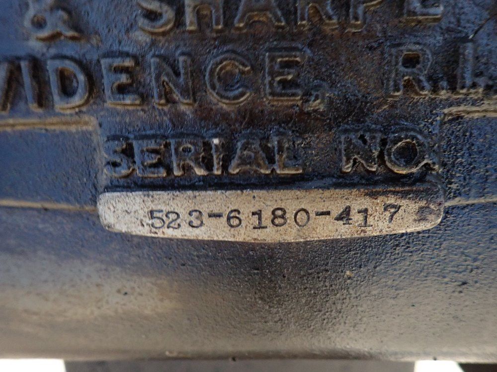 Brown & Sharpe 18x6 Surface Grinder