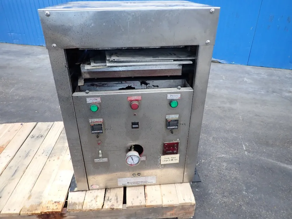 Jackson 15" X 15" Hydraulic Rubber Stamp Press - M-1515-st