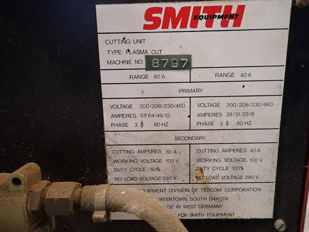 Smith Plasma Cutter - Air-cut40-80
