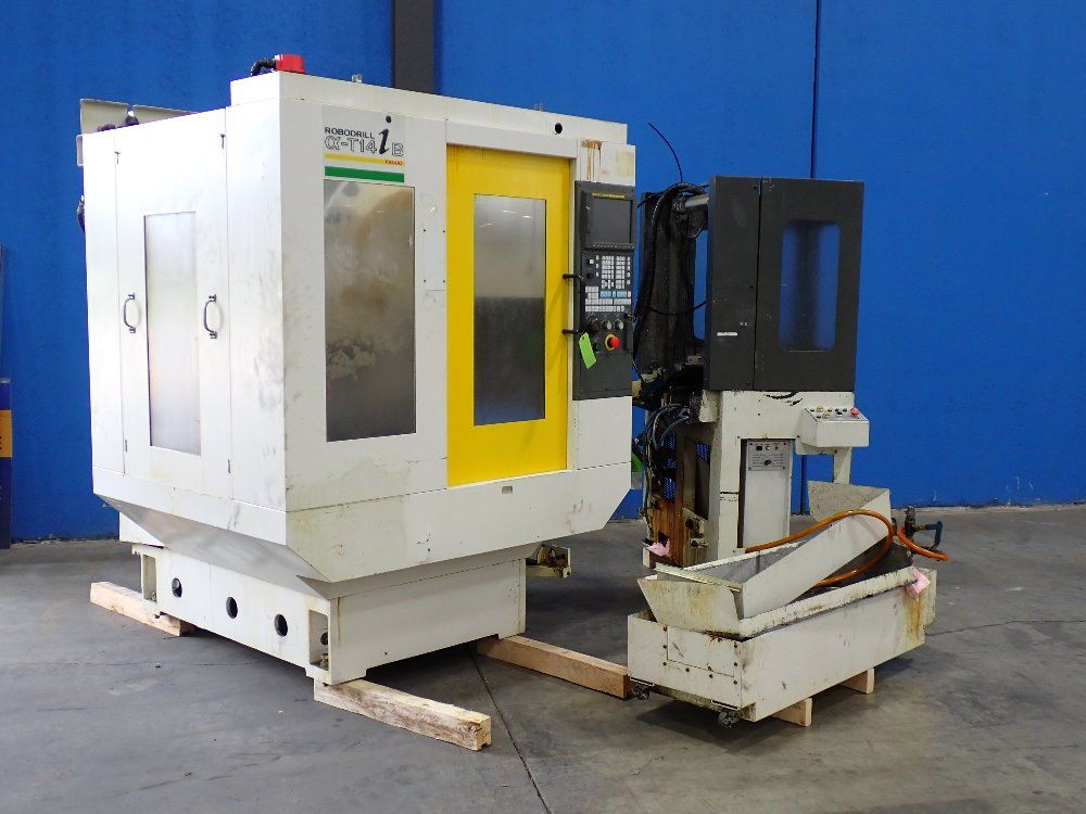 Fanuc 10 Kva Robodrill Milling Machine W Pallet Changer - A-t14ib
