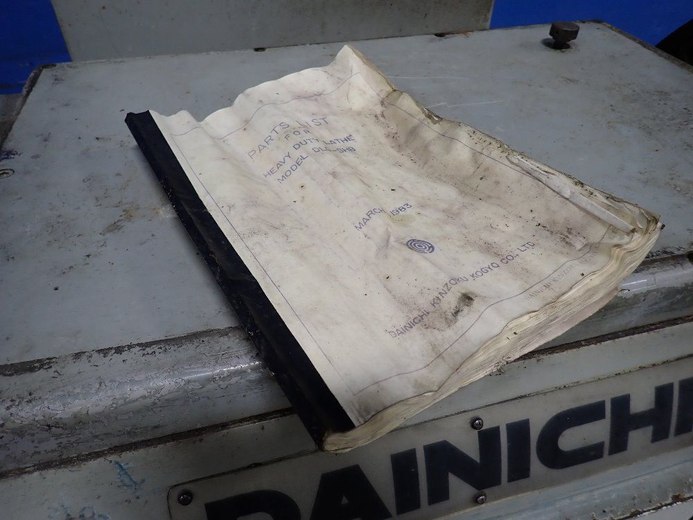 Dainichi 24" / 26" X 65" Gap Bed Lathe - Dlg-shb