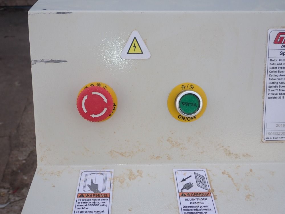 Grizzly Industrial 4'x8' Cnc Router - G0895