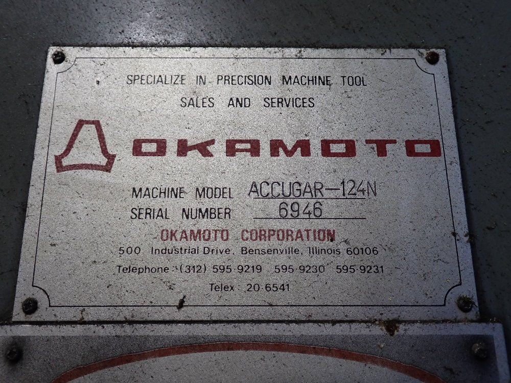 Okamoto Surface Grinder