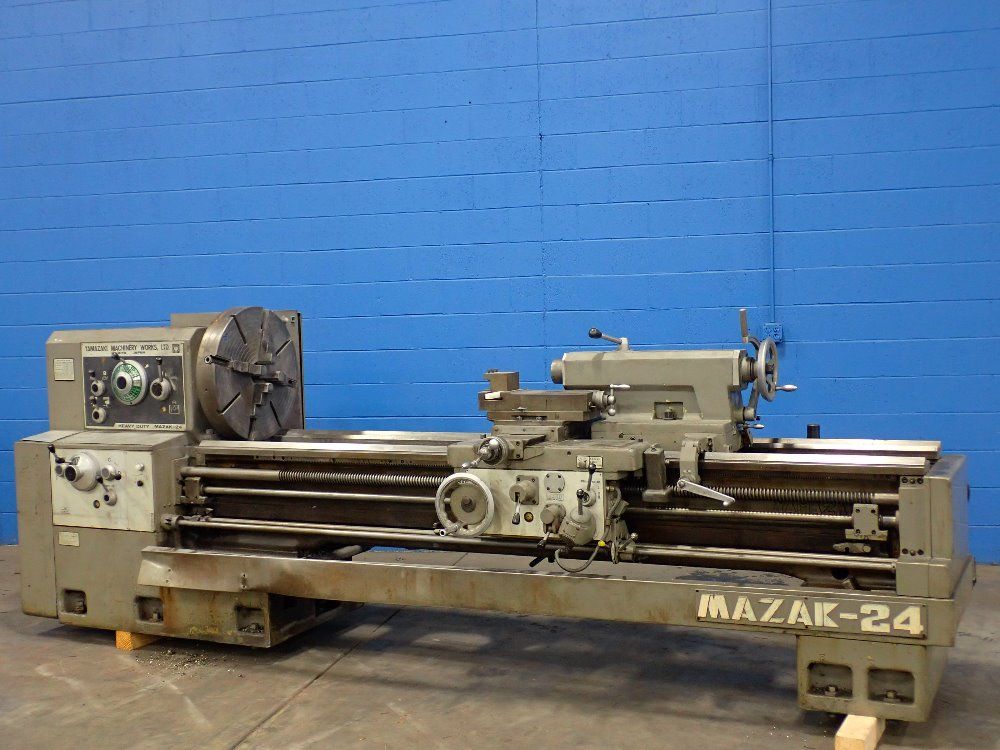 Yamazaki Machinery Works Ltd. 24"x109" Lathe - Mazak-24
