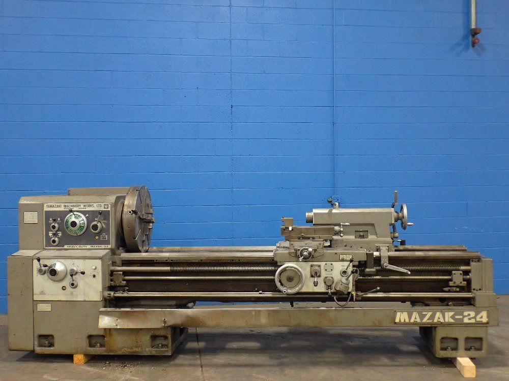 Yamazaki Machinery Works Ltd. 24"x109" Lathe - Mazak-24