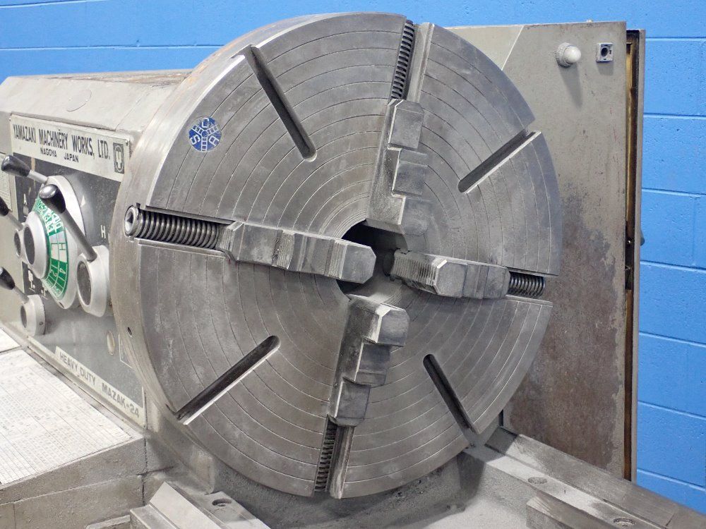Yamazaki Machinery Works Ltd. 24"x109" Lathe - Mazak-24