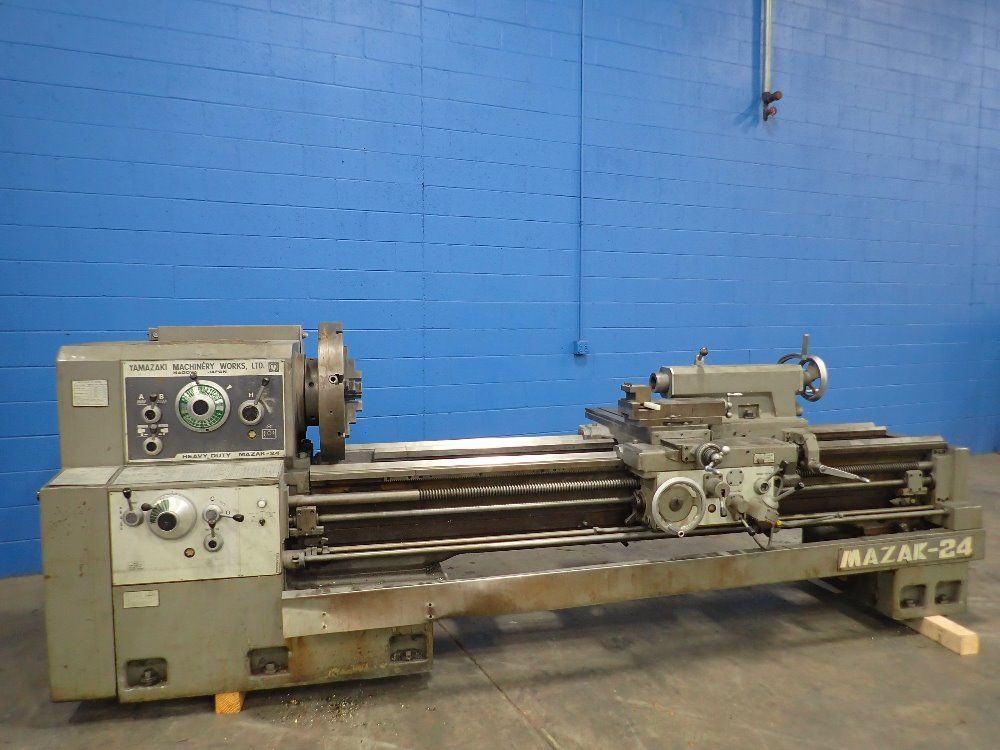 Yamazaki Machinery Works Ltd. 24"x109" Lathe - Mazak-24