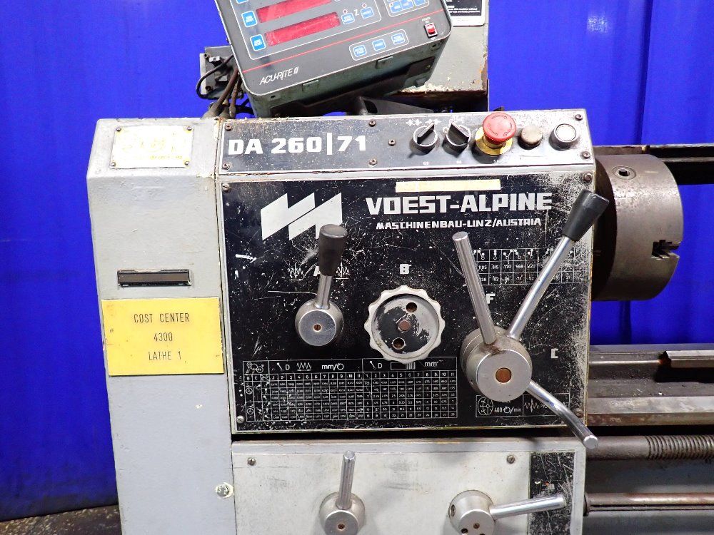 Voest-alpine 21" X 79 1/2" Lathe - Sa 260/2