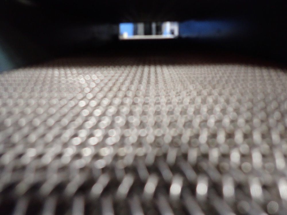 United Silicone 12" X 75" Drying Conveyor