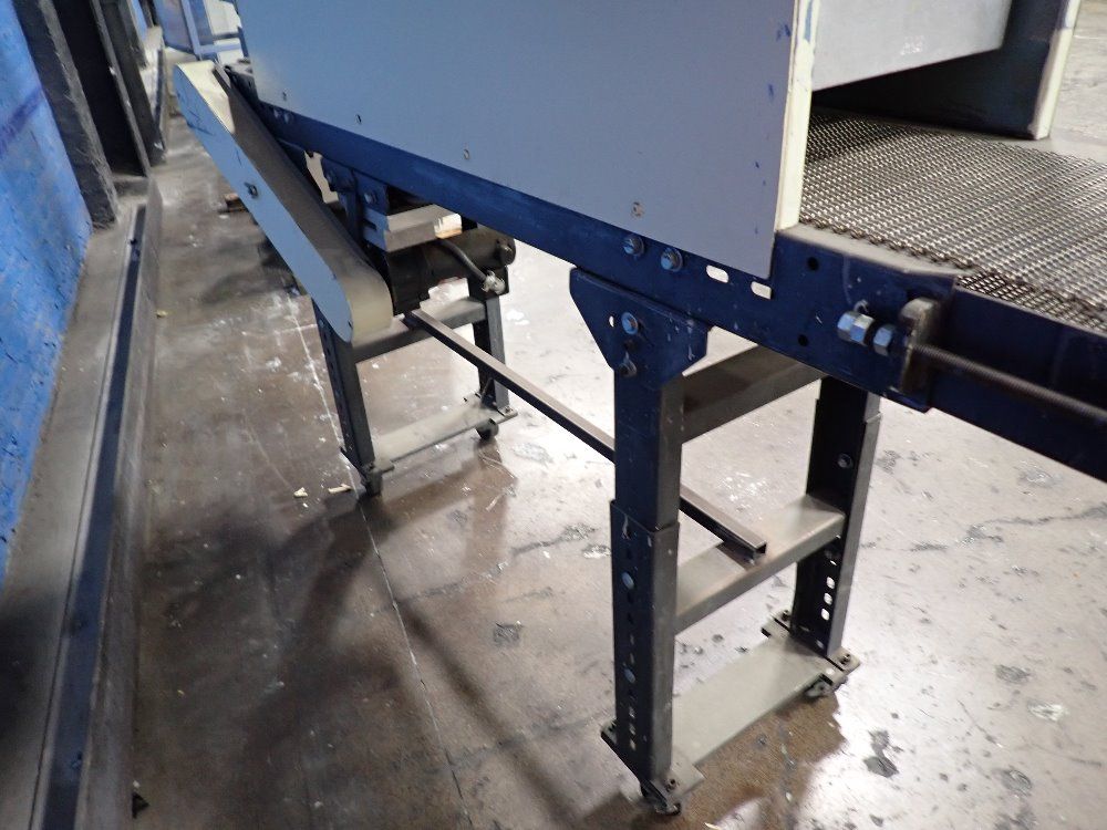 United Silicone 12" X 75" Drying Conveyor