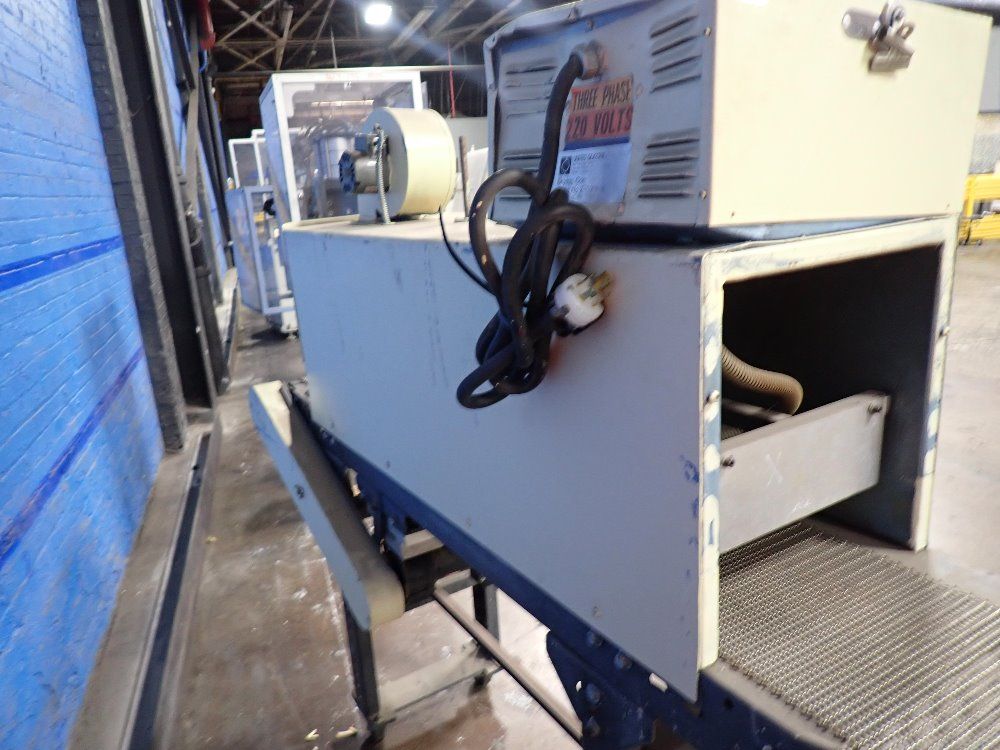 United Silicone 12" X 75" Drying Conveyor