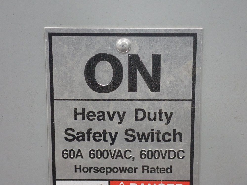 Siemens 60 A/600 V Nonfusible Disconnect - Hnf362