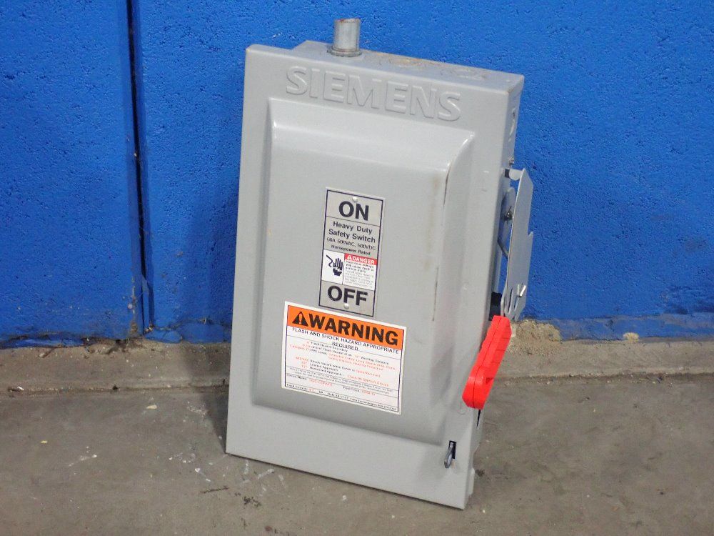 Siemens 60 A/600 V Nonfusible Disconnect - Hnf362