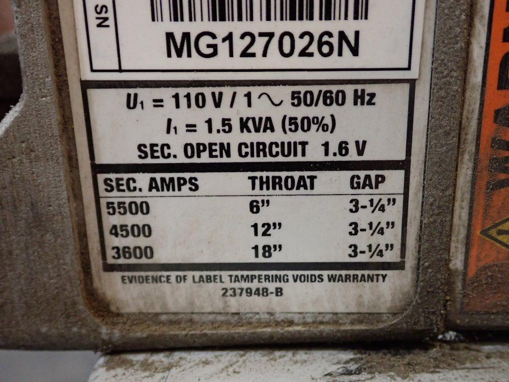 Miller 1.5kva Spot Welder - Msw-41t