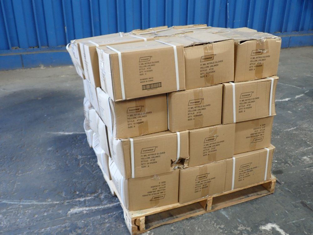 Iron Worker Size 8 Nitrile Gloves - 4735