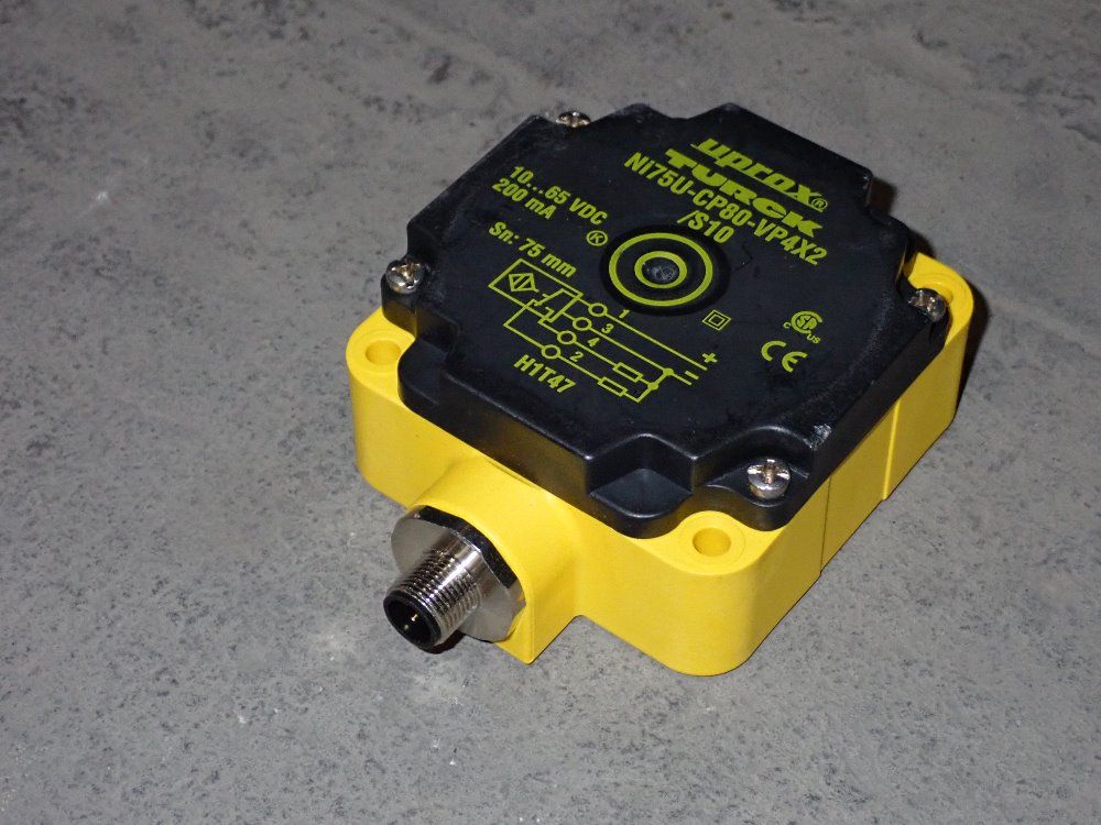 Turck 75mm Inductive Proximity Sensor - Ni75u-cp80-vp4x2