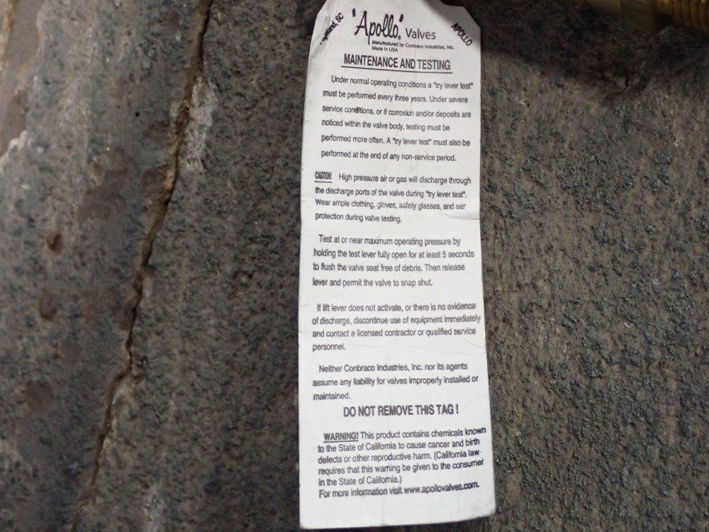 Apollo Valves Safety Relief Valvves - Rva15