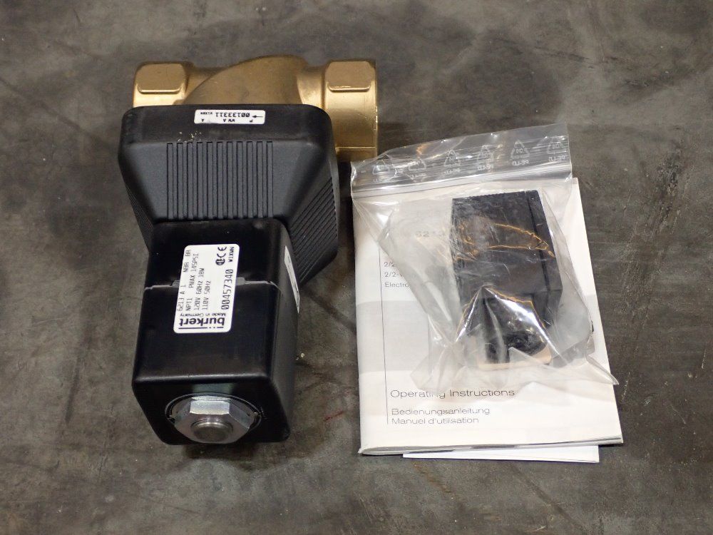 Burkert 145 Psi Solenold Valve - 00457340