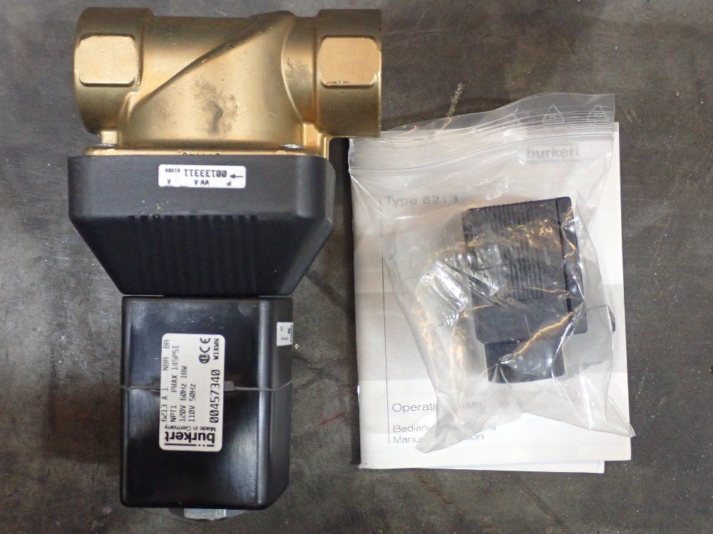 Burkert 145 Psi Solenold Valve - 00457340