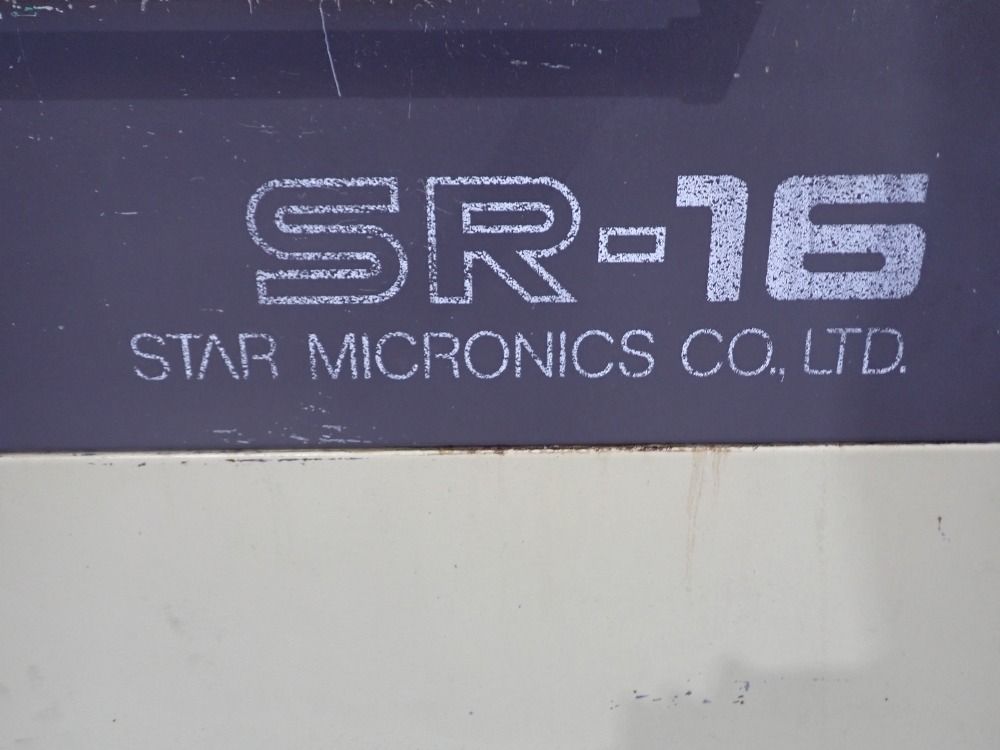 Star Micronics 16mm Cnc Swiss Screw Machine - Sr-16