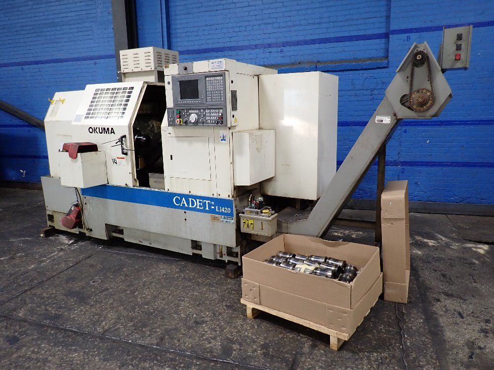 Okuma Cnc Lathe - L1420