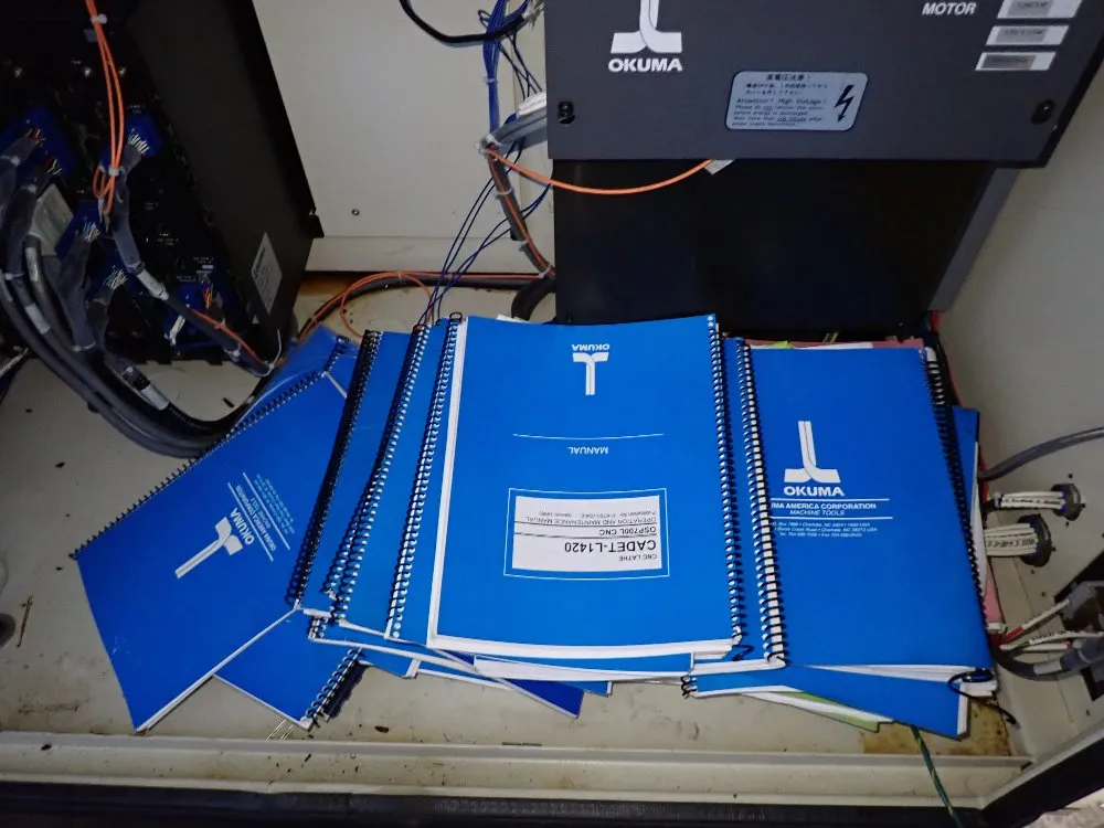 Okuma Cnc Lathe - L1420
