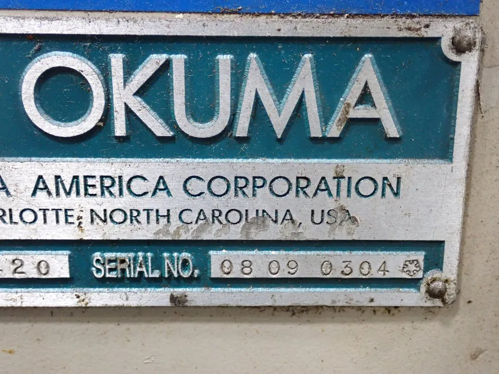 Okuma Cnc Lathe - L1420