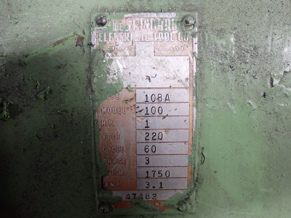 Standard Electric 1 Hp Grinder - 10ba