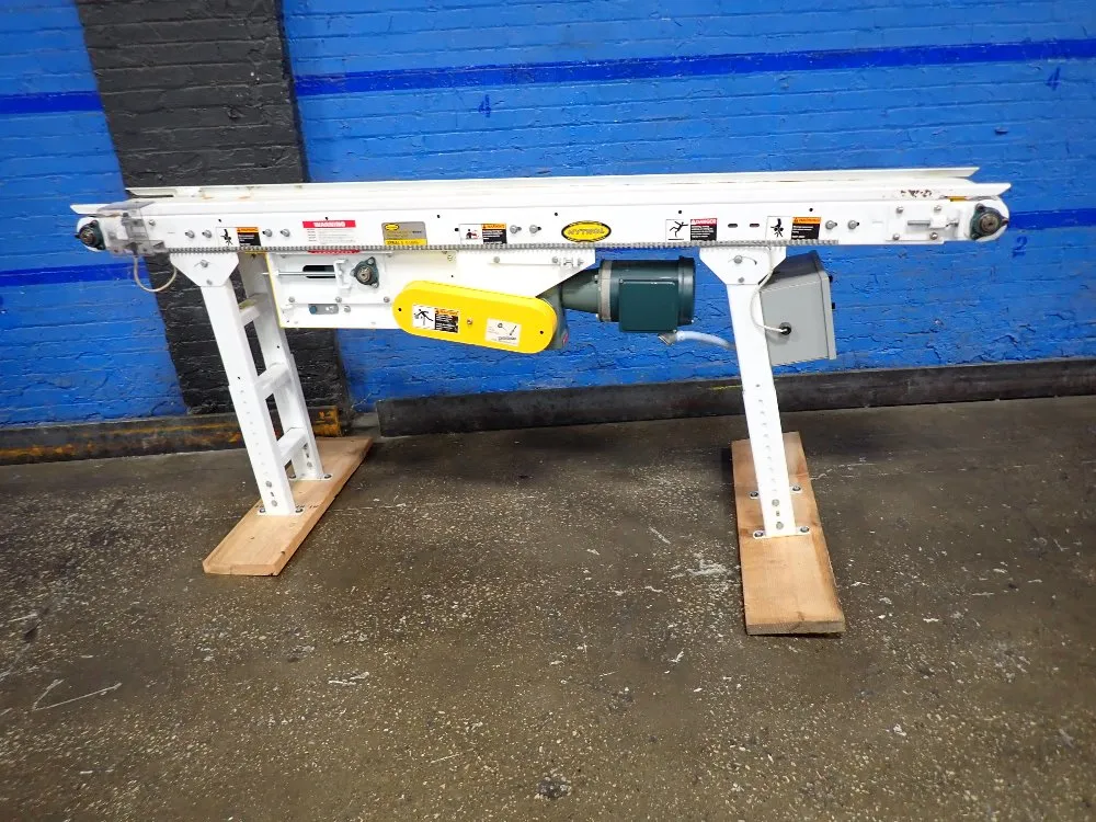 Hytrol 6" X 94" Power Belt Conveyor