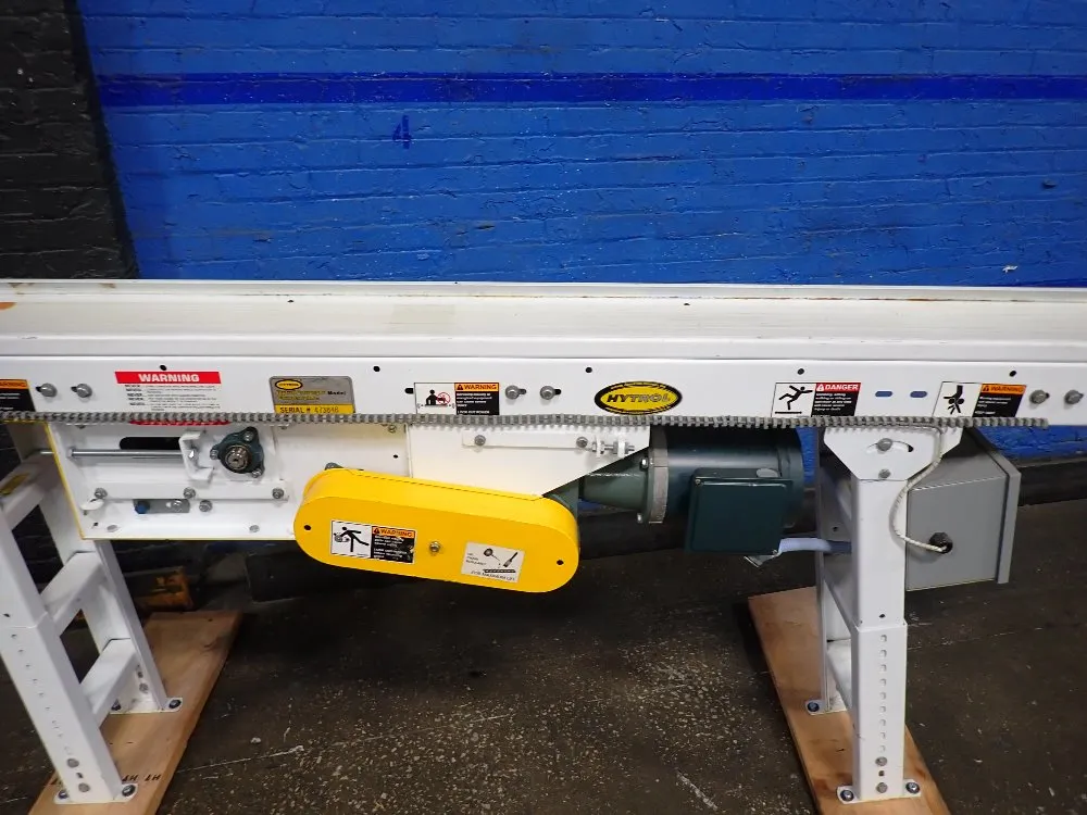 Hytrol 6" X 94" Power Belt Conveyor