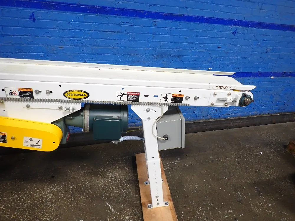 Hytrol 6" X 94" Power Belt Conveyor
