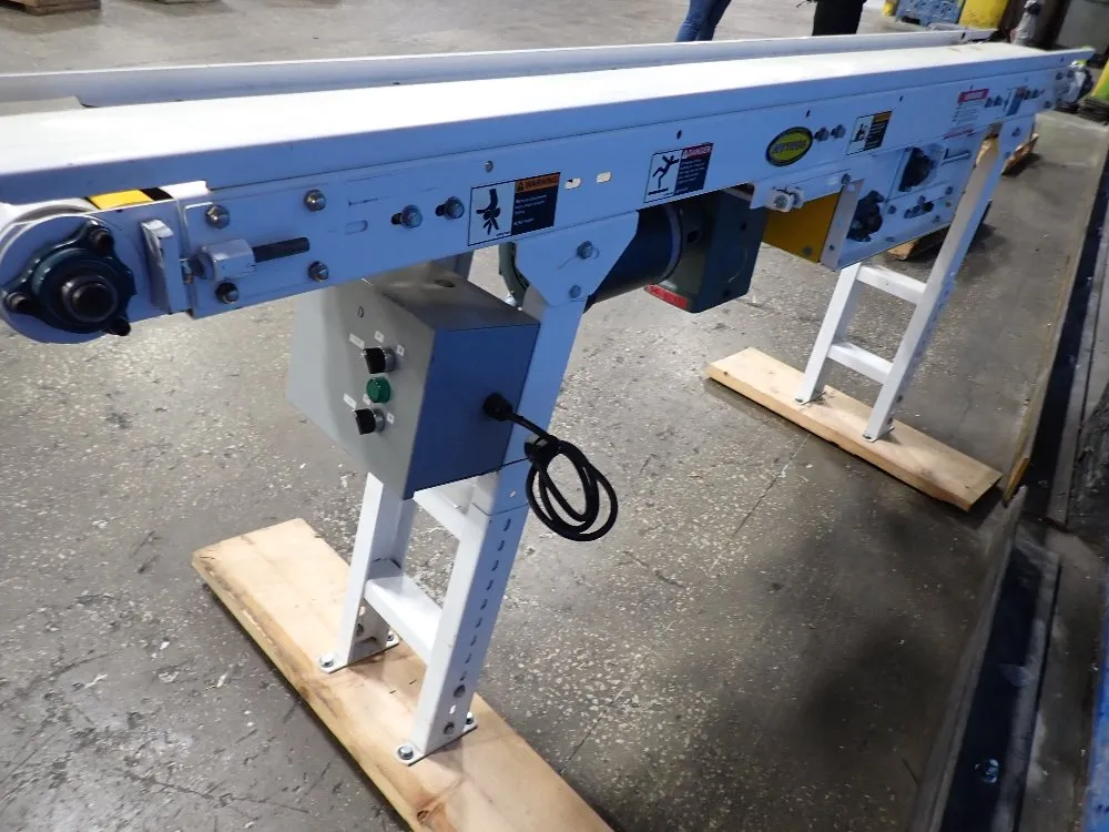 Hytrol 6" X 94" Power Belt Conveyor