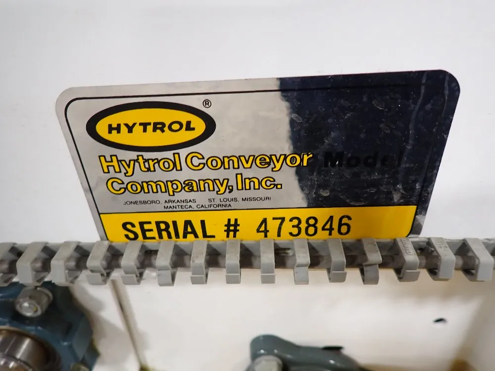 Hytrol 6" X 94" Power Belt Conveyor