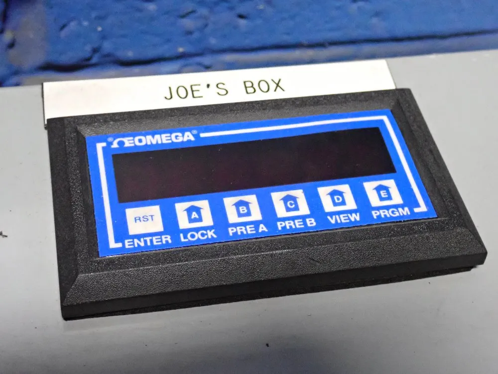 Omega Lvdt Signal Conditioner Control Box - Dp-f64-a