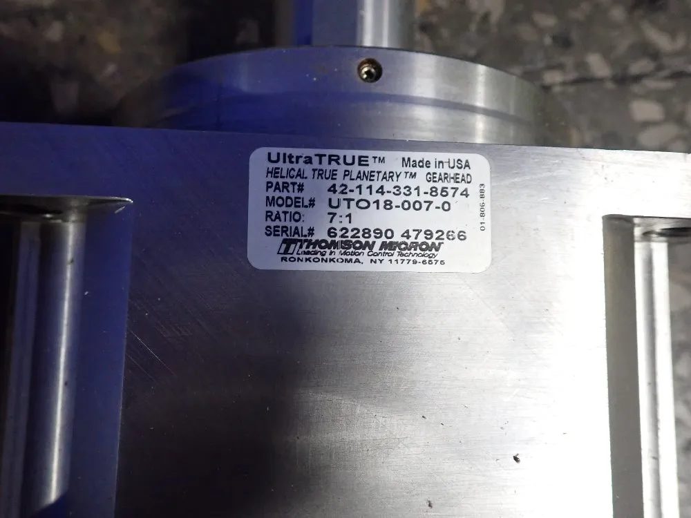 Thomas Micron 7:1 Ratio Dear Drive - Ut018-007-0/ultra True