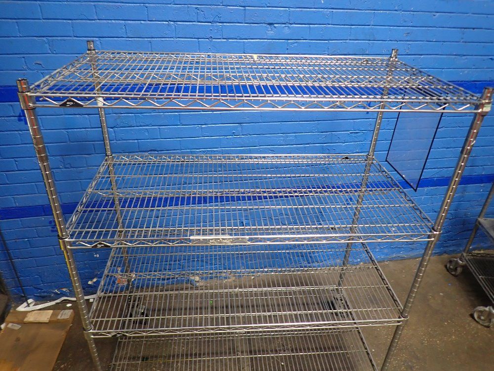 Metro 4 Shelves/24" X 48" Cart