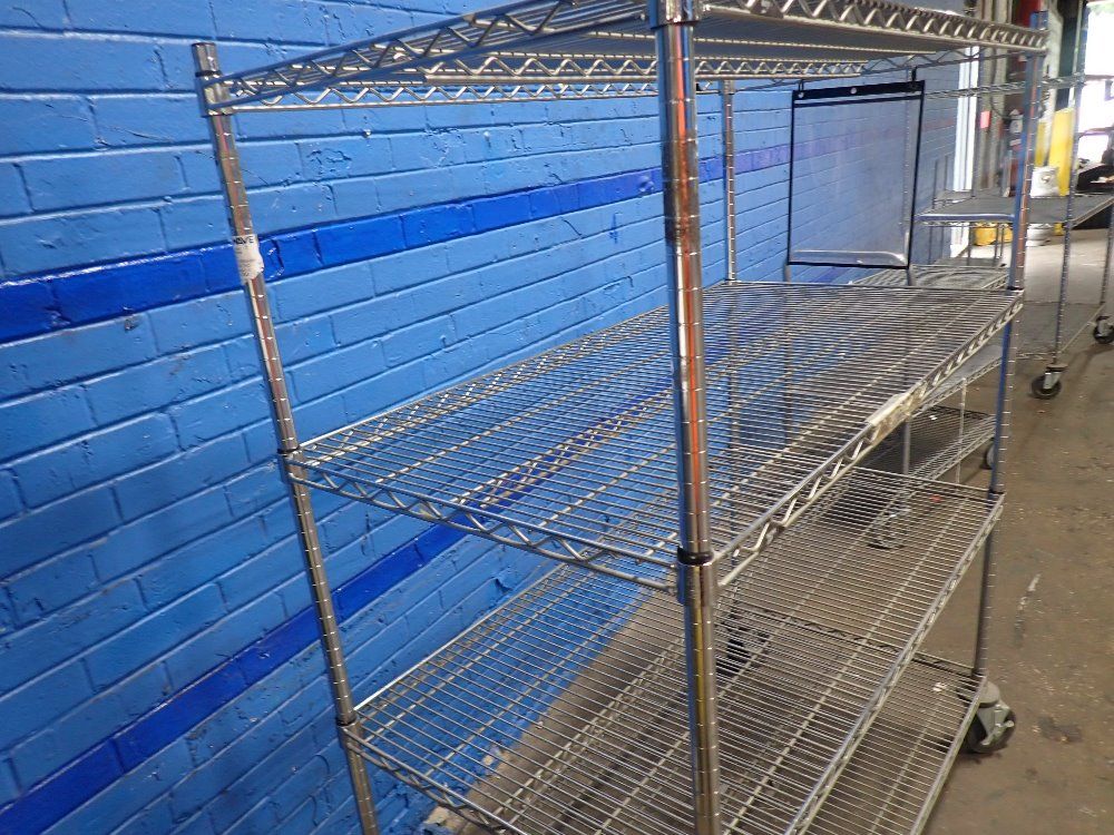 Metro 4 Shelves/24" X 48" Cart