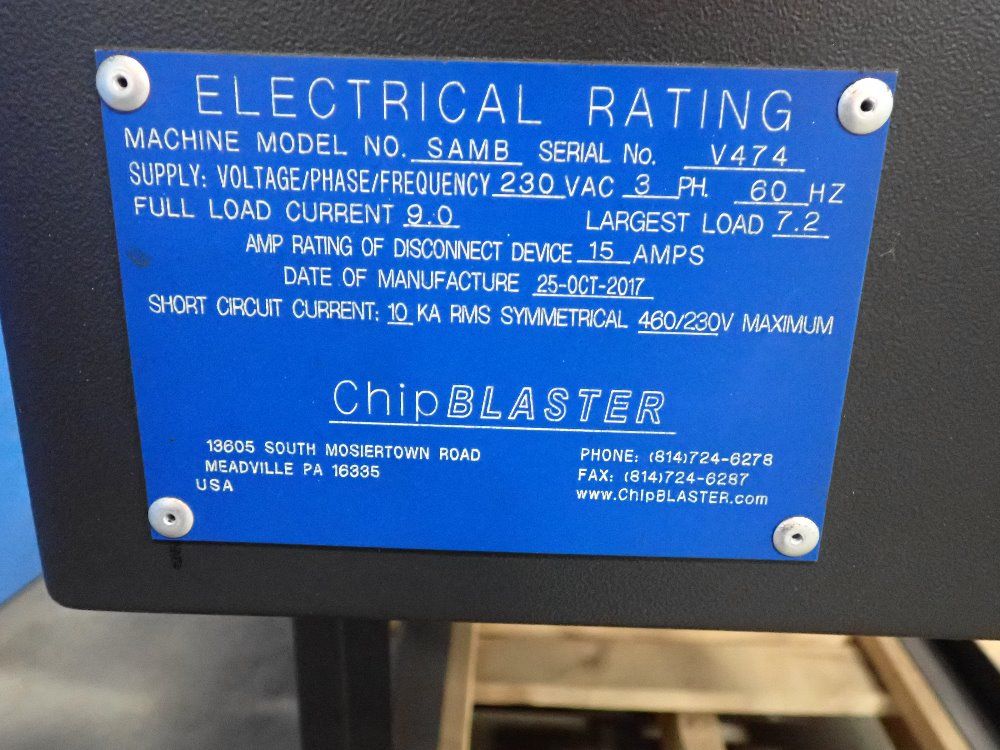 Chip Blaster Coolant System - Samb