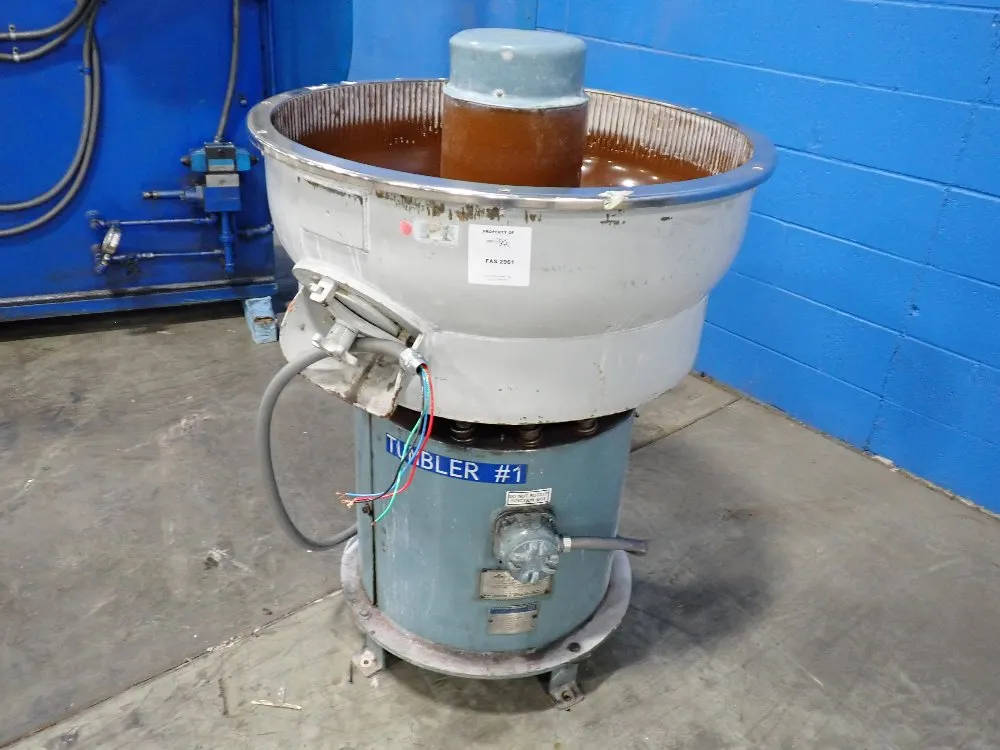 Sweco 1.25 Hp Finishing Mill/tumbler - Fm-3ha