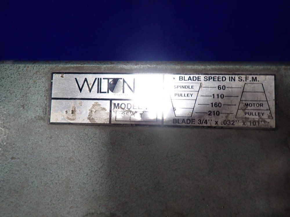 Wilton 8" X 12" Horizontal Band Saw - 3377