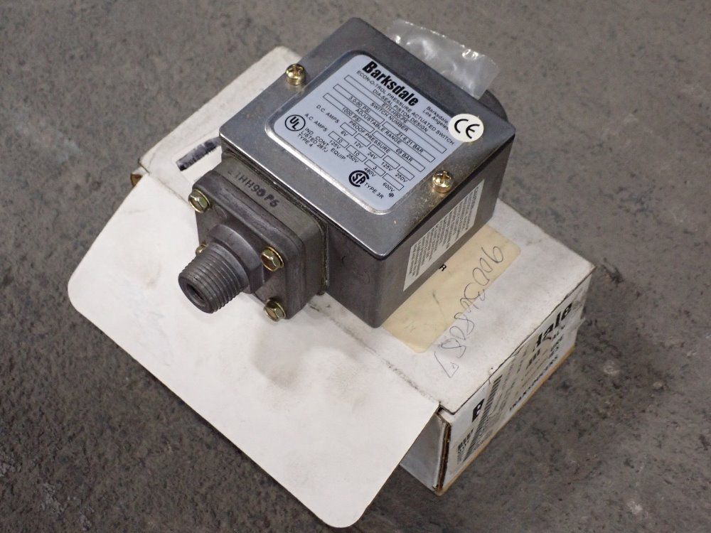 Barksdale Pressure Actuated Switch - Eih-h90-p6