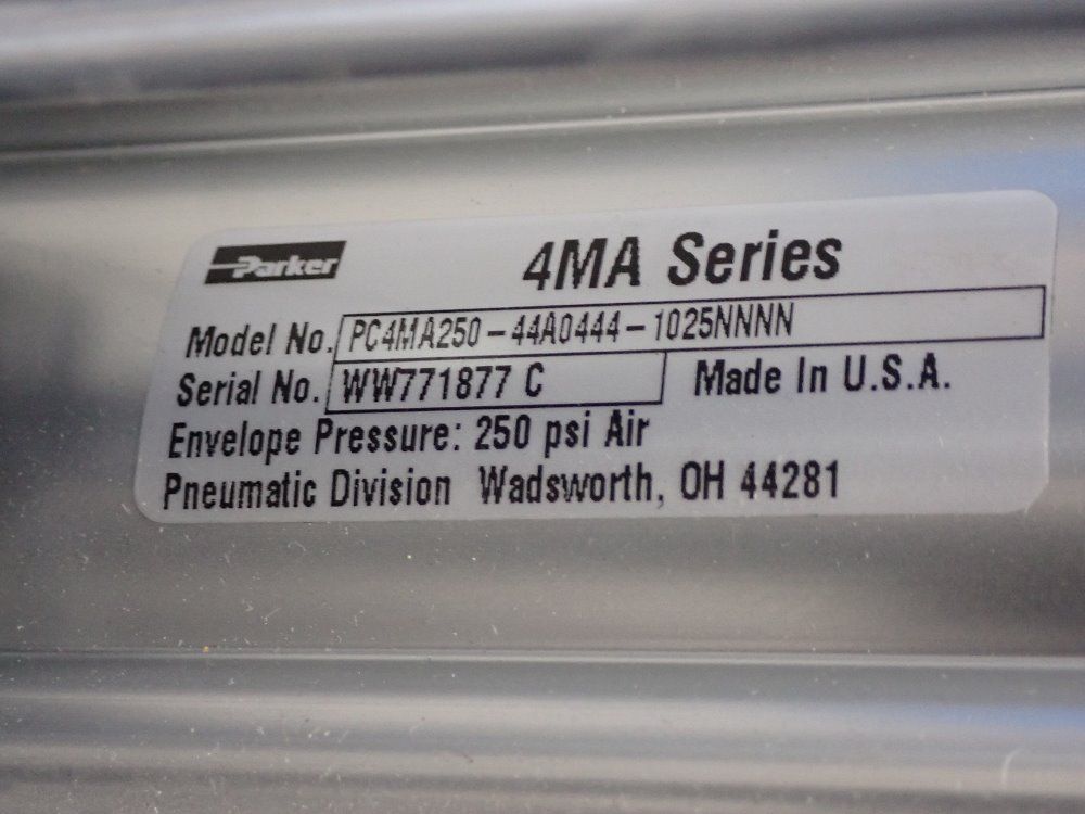 Parker Double Air Cylinder - Hbc25-10aptf4a-b