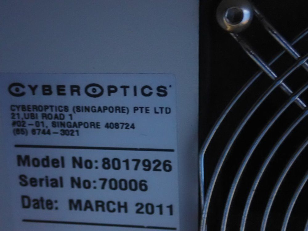 Cyberoptics Inspection System - Qx500-l/8017926