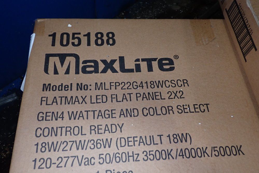 Maxlite 2' X 2' Flat Panel Light Supply - 105188
