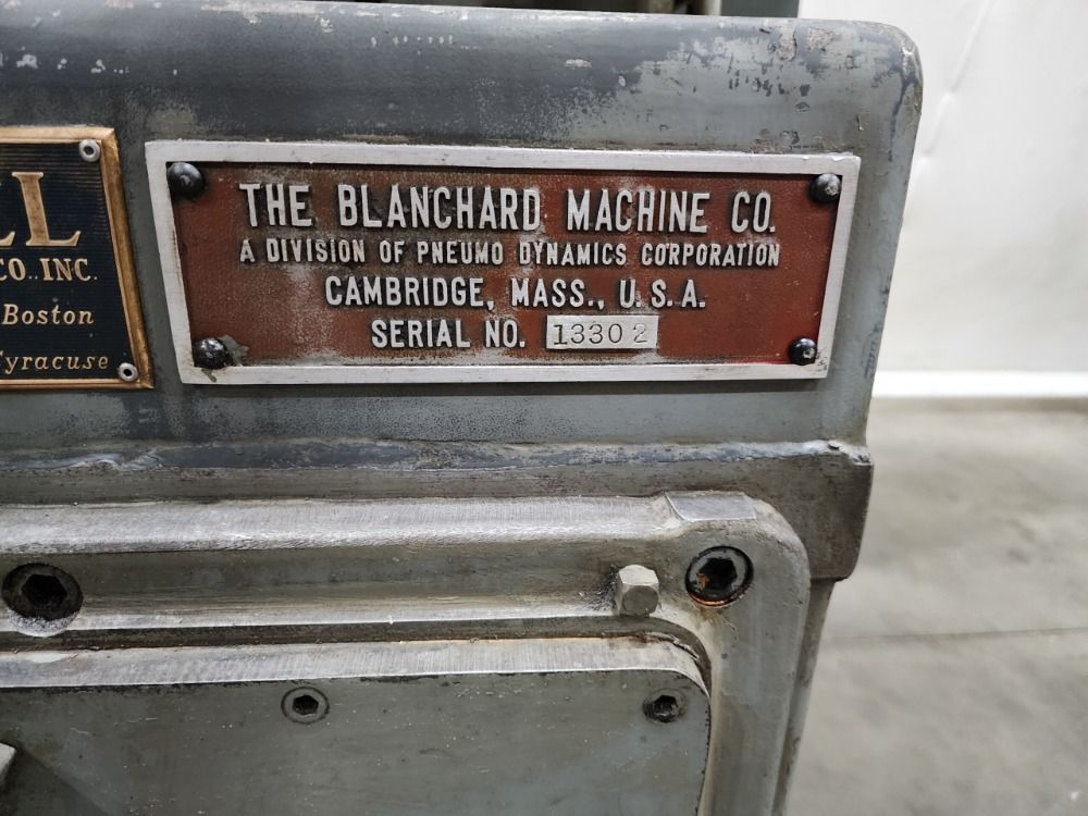 Blanchard Rotary Grinder