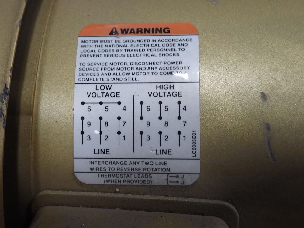 Baldor Reliance Supere Motor