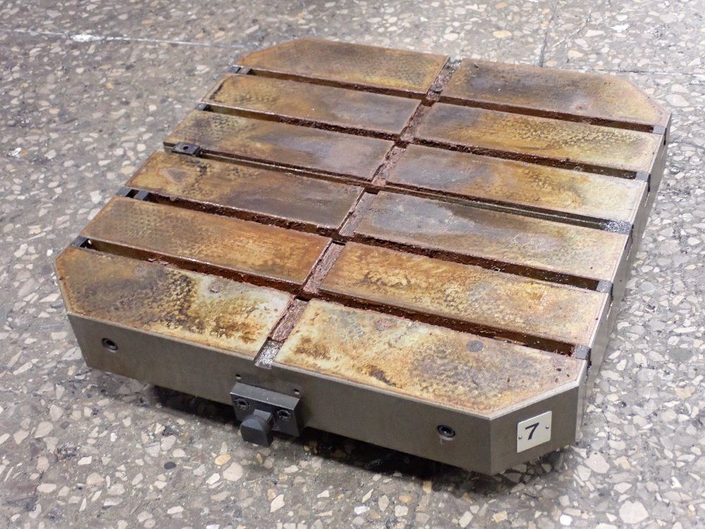 24 1/2" X 24 1/2" T Slot Table