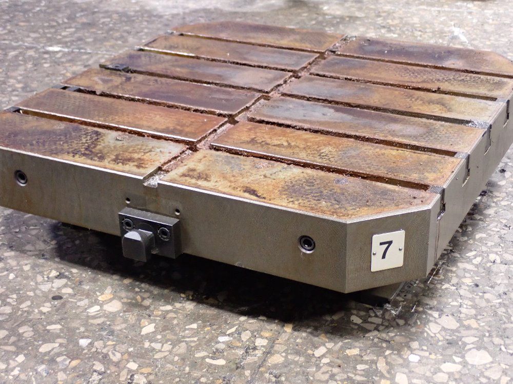 24 1/2" X 24 1/2" T Slot Table