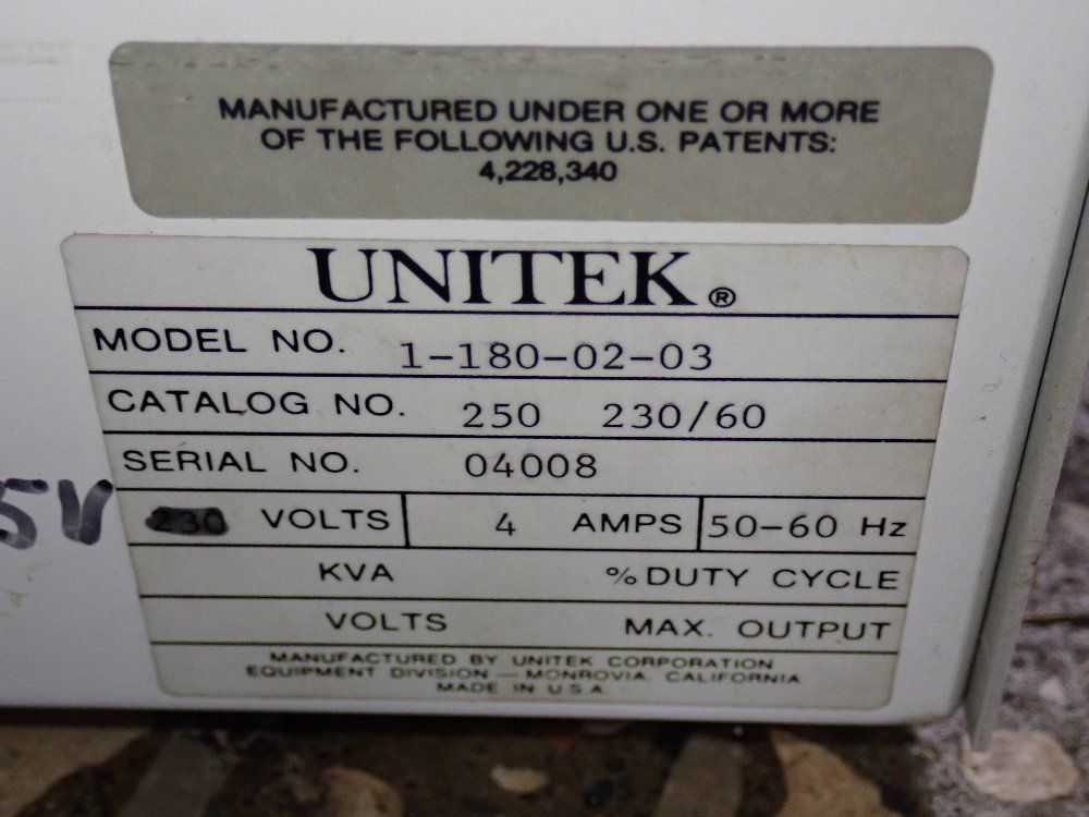 Unitek Resistance Welder